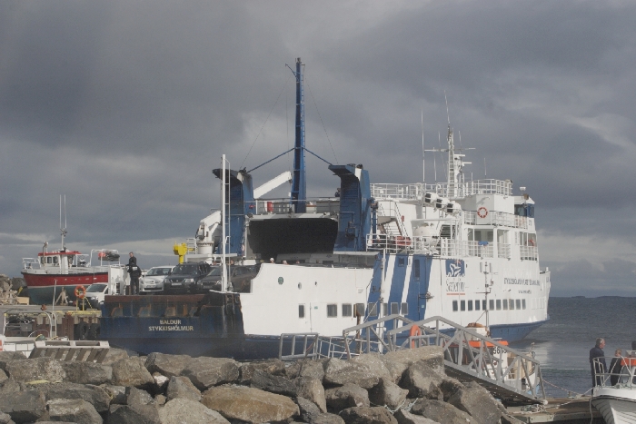 &Uuml;berfahrt von Westfjorde &uuml;ber Flatey nach Stykkisholmur