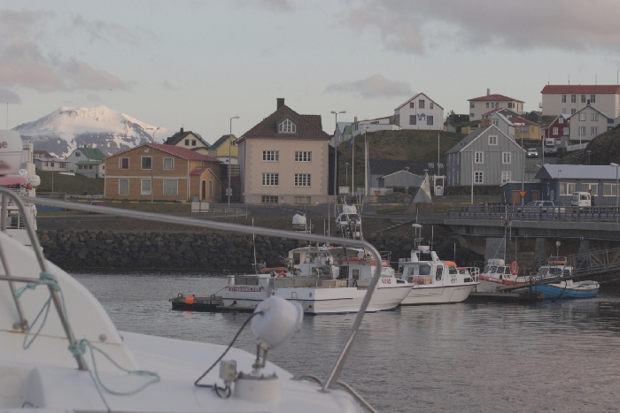 &Uuml;berfahrt von Westfjorde &uuml;ber Flatey nach Stykkisholmur