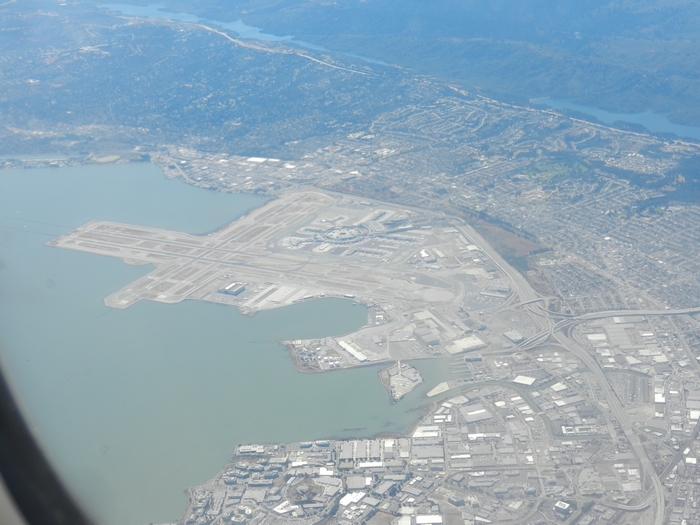 Landeanflug San Francisco