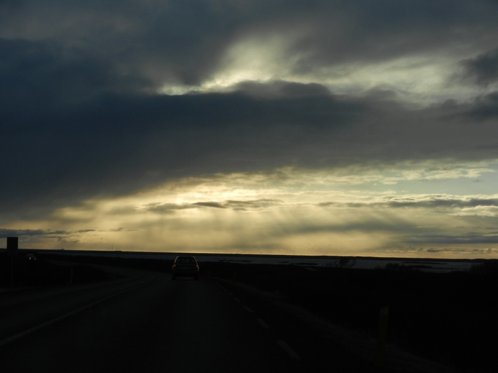 Fahrt nach Reykjavik