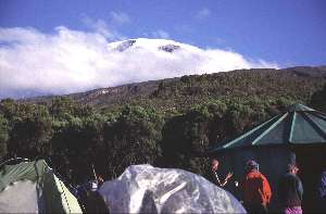 Mweka Camp 2835 m