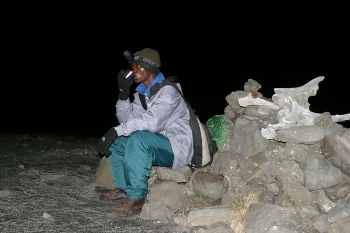 am Rhinopoint 3800m