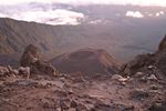 Krater im Mt. Meru