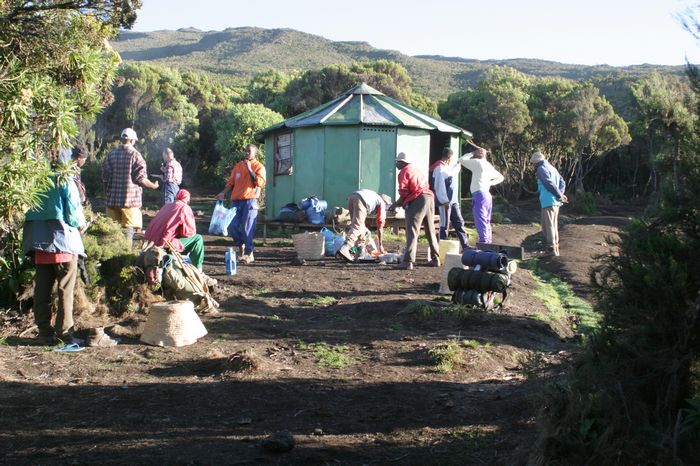 Mweka Camp 2835m