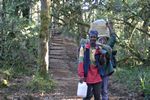 Abstieg vom Mweka Camp 2835m